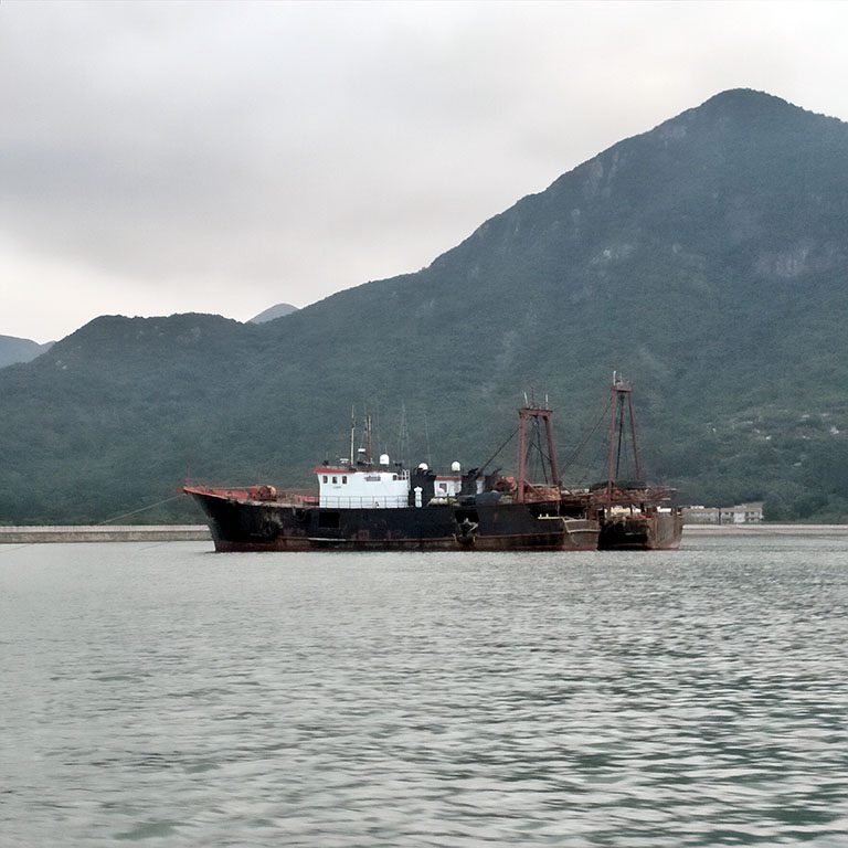 barcos pesqueros Tai O